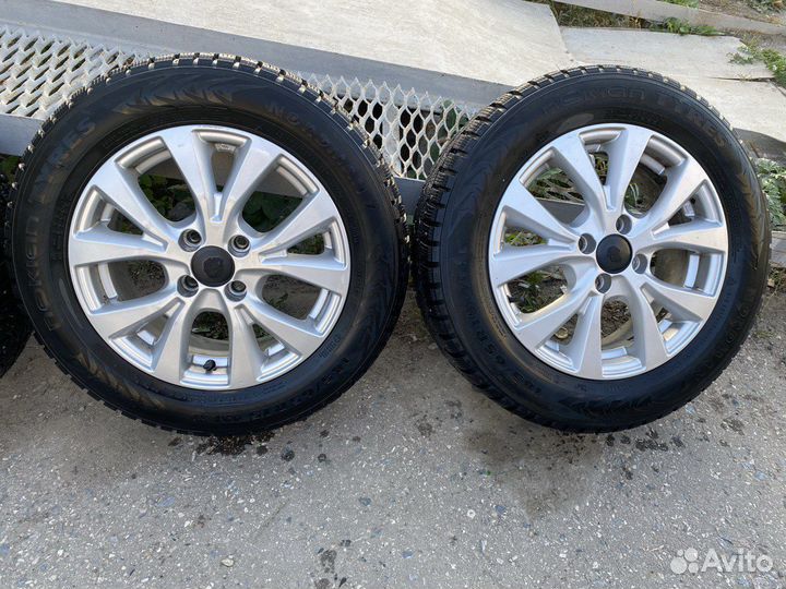 Колеса r 15 зимние solaris rio