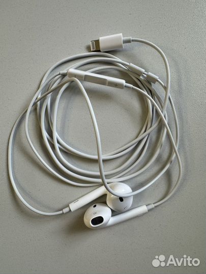 Наушники apple earpods lightning (оригинал)