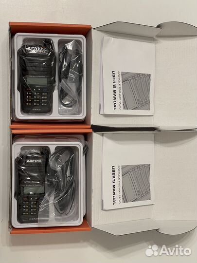 Комплект раций Baofeng UV9R Plus
