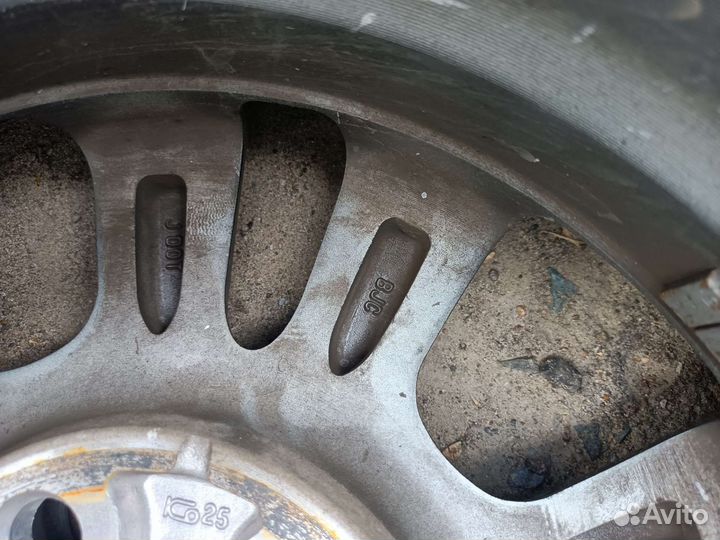 Диски с резиной r15 toyota