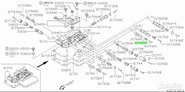 Пружинка под заказ С японии 15-30 дней