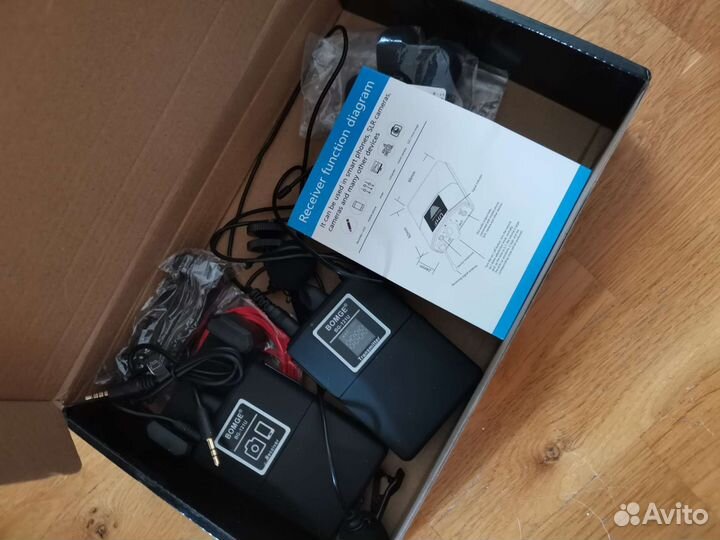 Беспроводной петличный микрофон bomge BG-121U