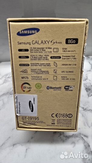 Samsung Galaxy S4 mini GT-I9190, 8 ГБ