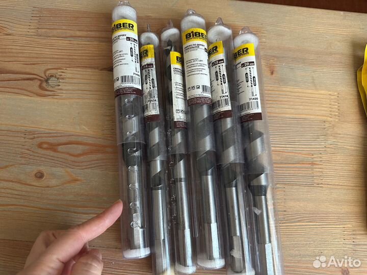 Сверло по дереву биты новое