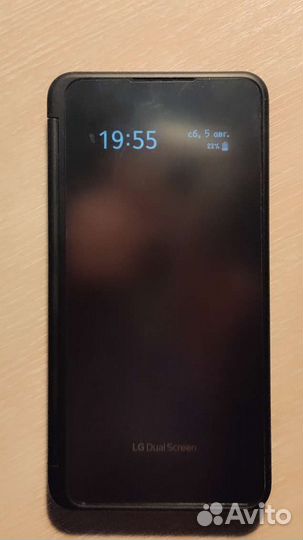 Чехол LG Dual screen для LG V50s / G8x ThinQ