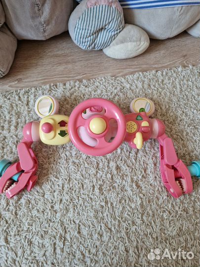 Игрушка руль на коляску