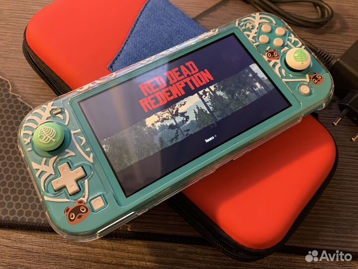 Прошитая Nintendo Switch Lite 288gb 400+ Игр Набор