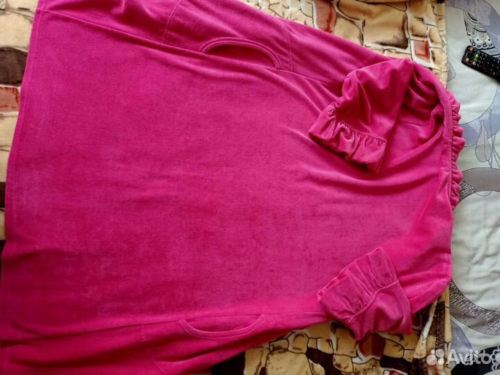 Халат велюровый женский