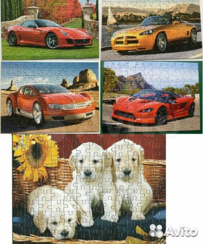 Пазлы бу и запечатанные Castorland Puzzle