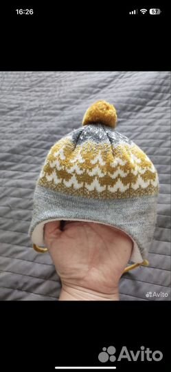 Шапка riema новорожденный зимняя