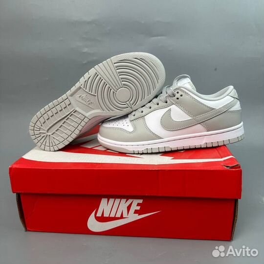 Кроссовки Nike Dunk Low Grey Fog