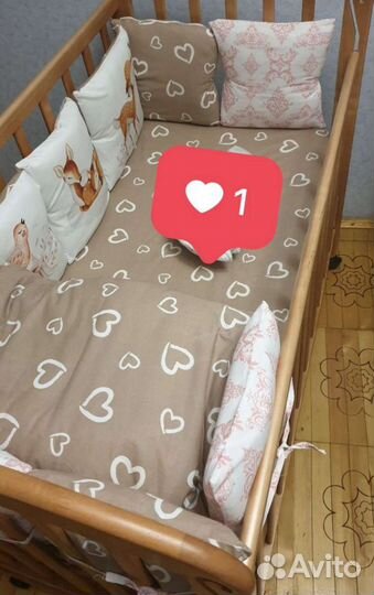 Бортики в кроватку