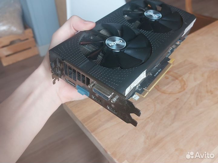 Видеокарта rx470 4gb sapphire nitro