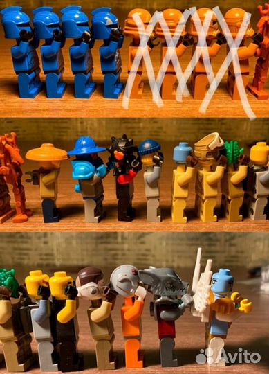 Lego star wars minifigures