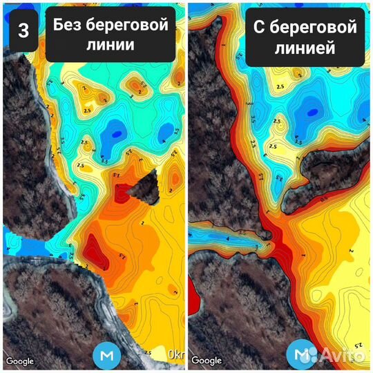 Векторные и спутниковые карты для Lowrance
