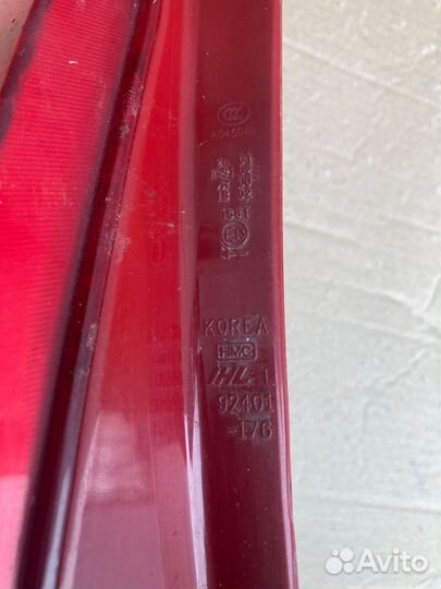 Фонарь задний левый Hyundai Matrix 2008г