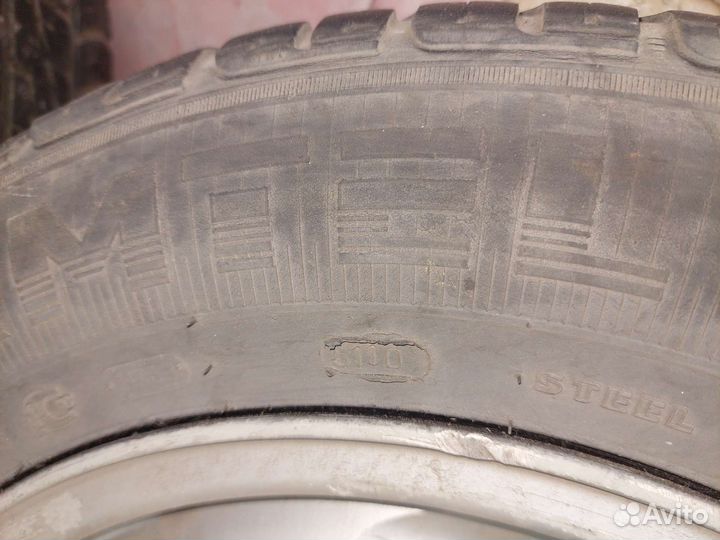 Колеса в сборе r15 5*108 летние на волгу