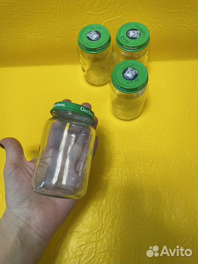 Баночки из под детского питания большие