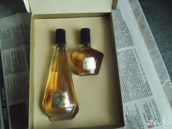 Одеколон и духи оксана СССР