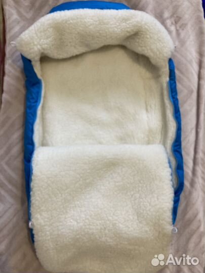 Зимний конверт в коляску