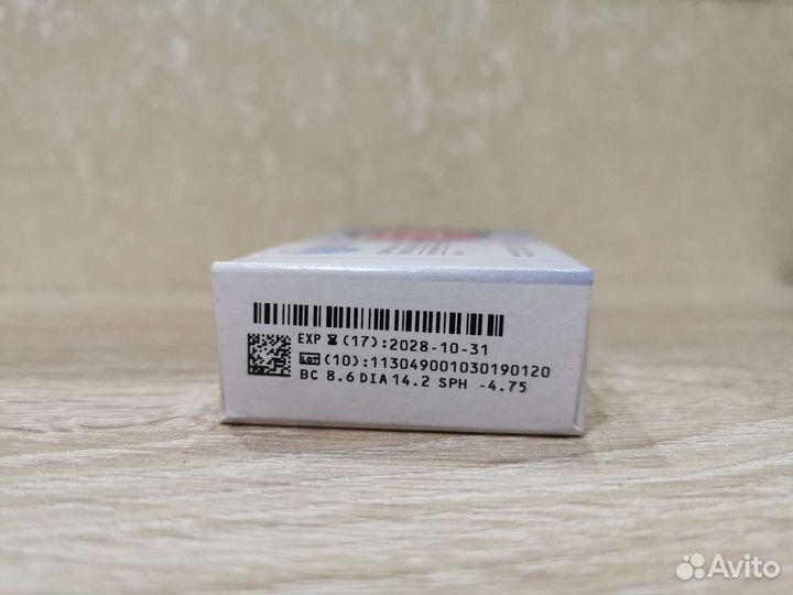Линзы контактные - 4,75