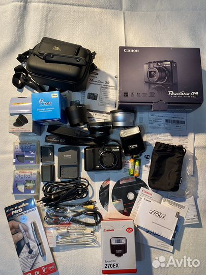 Цифровой фотоаппарат Canon G9
