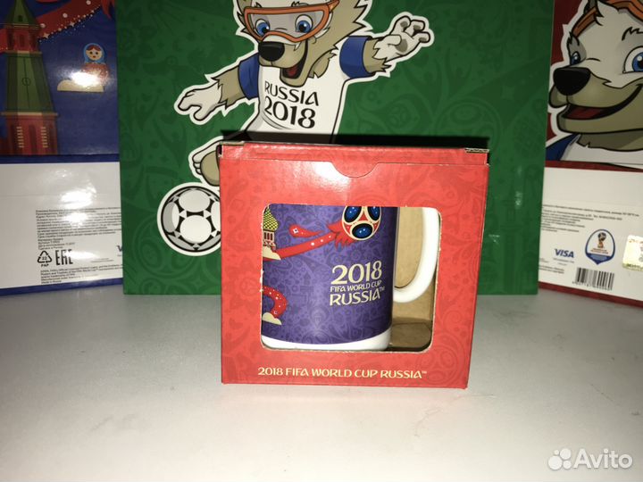 Кружки с официальной символикой чм фифа 2018
