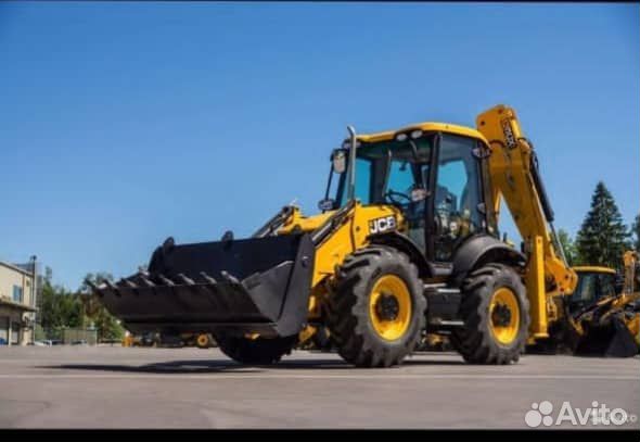 Аренда экскаватора погрузчика трактор JCB