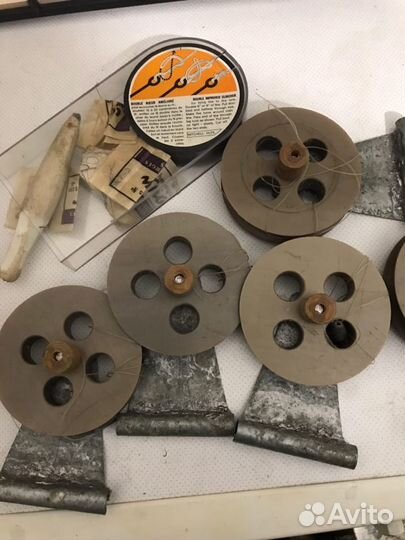 Жерлицы, лески и рыболовные принадлежности из СССР