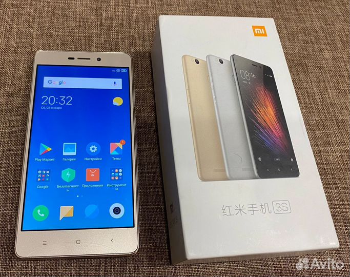 Xiaomi Redmi 3S, 2/16 ГБ