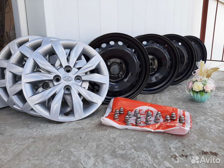 Диски штампы р 15 на hyundai solaris, Kia Rio