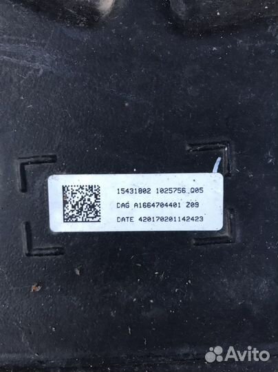 Топливный бак Mercedes W166