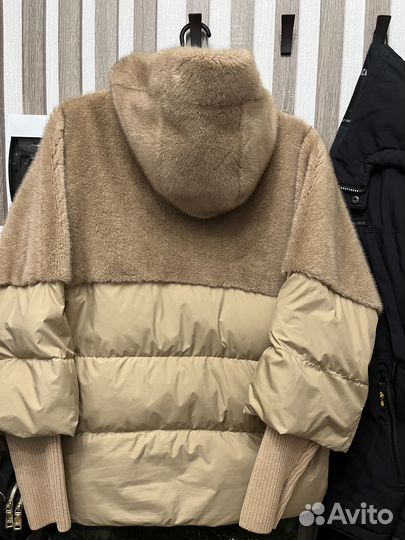 Искусственная шуба под норку женская