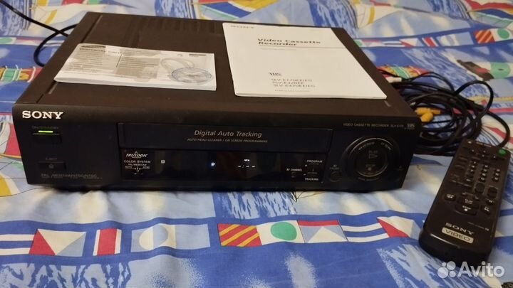 Видеомагнитофон sony slv-e170ee