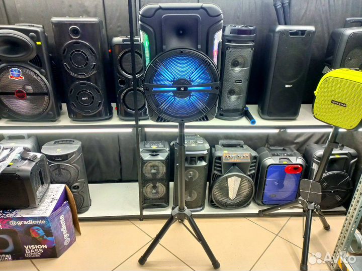 Большая Bluetooth колонка 80ватт KTS-1200