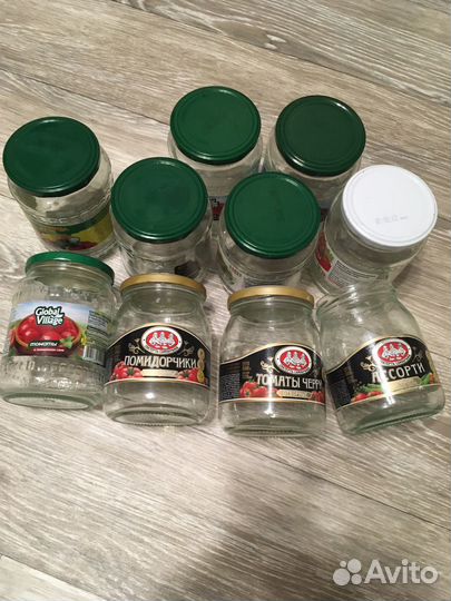 Банки стеклянные 10 шт