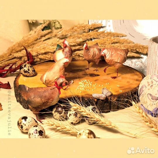 Ватные елочные игрушки