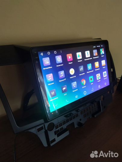 Рамка магнитолы Mitsubishi Lancer X