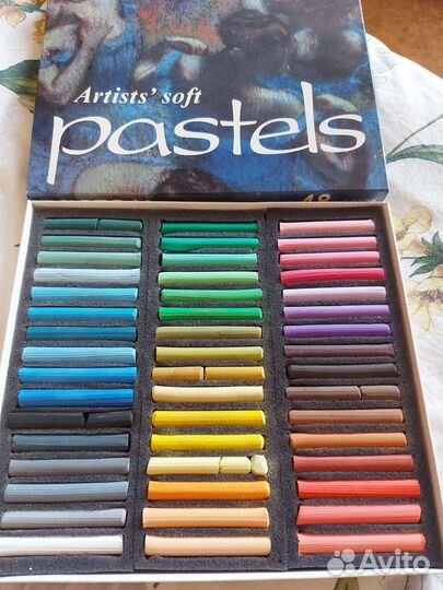 Пастель сухая художественная