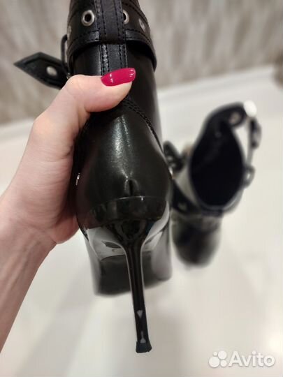 Ботильоны натуральная кожа 40