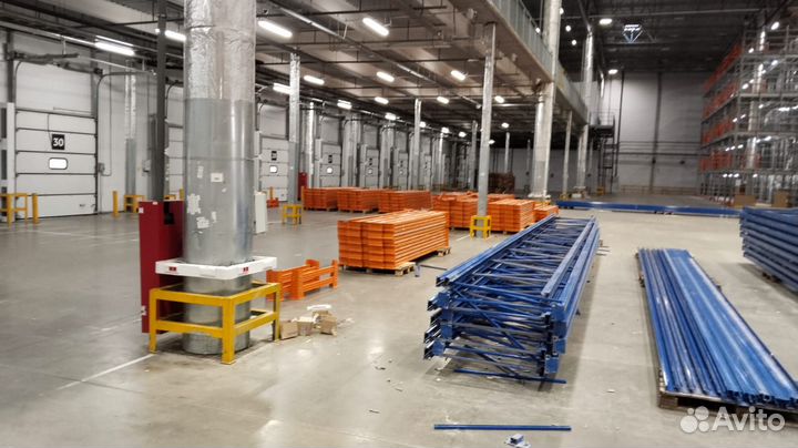 Стеллаж металлический для склада бу