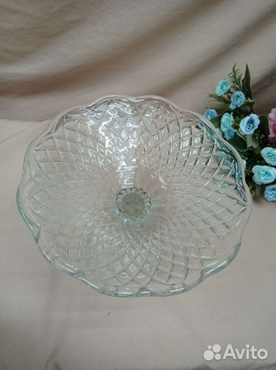 Ваза на ножке СССР, фруктовница