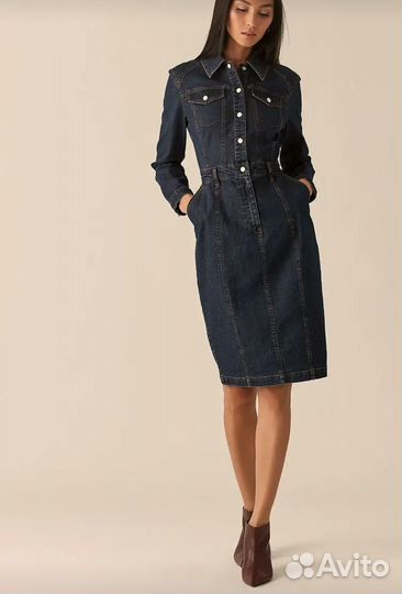 Платье джинсовое женское