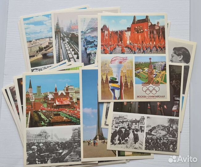 Набор открыток Город-герой Москва 1979г