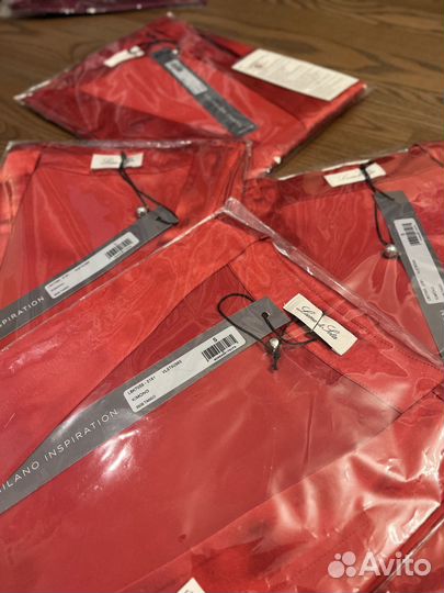 60565 Luna Di Seta шёлковый халат перья страуса