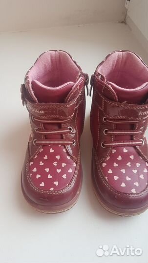 Ботинки для девочки Kapika. Размер 25