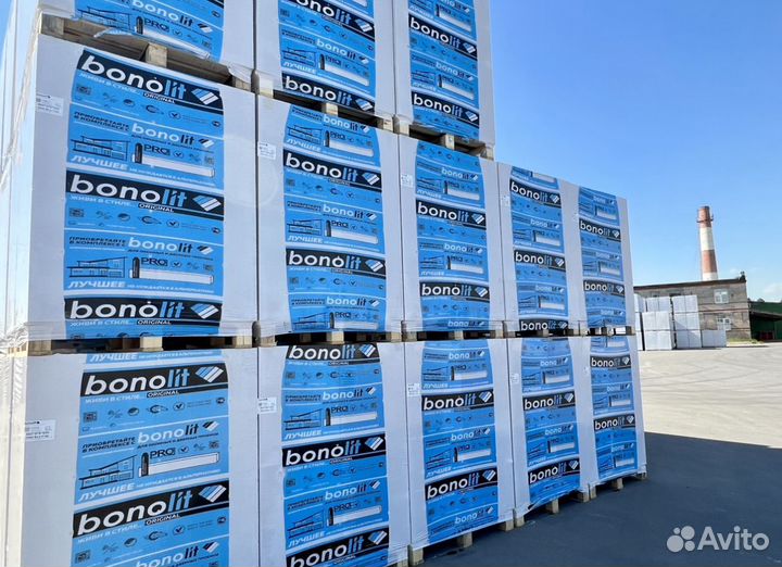 Пеноблок Газосиликатные блоки Бонолит (Bonolit)