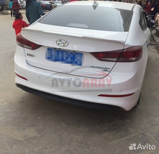 Спойлер M&S для Hyundai Elantra 6 (AD)