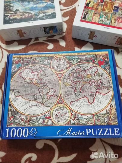Пазлы 1000 деталей 