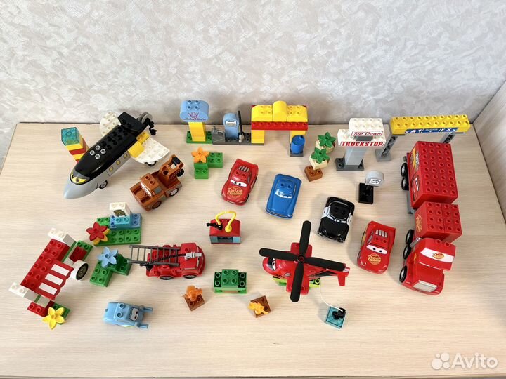 Лего Дупло Дисней тачки Макквин 6 наборов